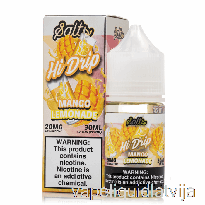 Mango Limonāde - Hi-drip Salts - 30ml 20mg Vape šķidrums